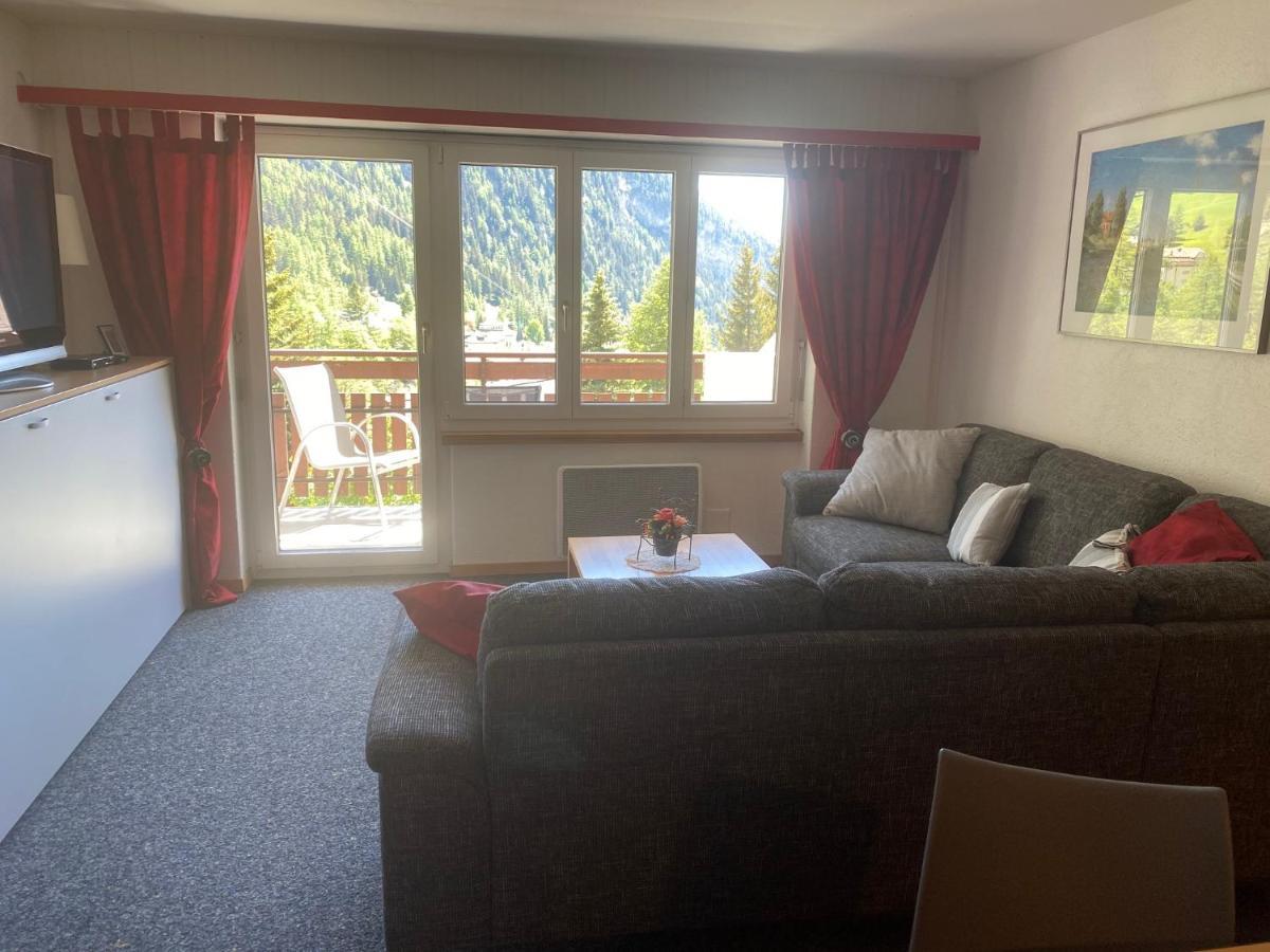 2,5 Pces Accueillant Comme A La Maison Leukerbad Eksteriør billede