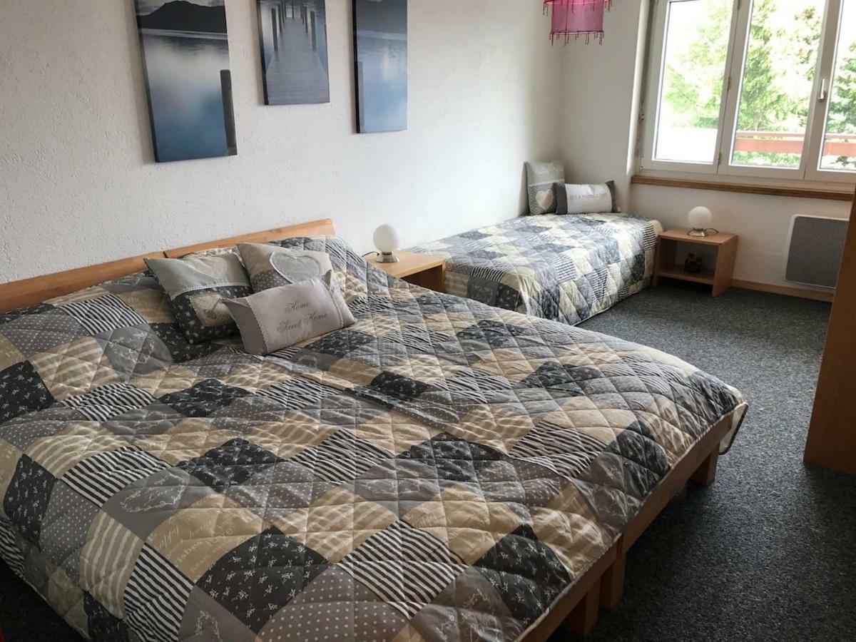 2,5 Pces Accueillant Comme A La Maison Leukerbad Eksteriør billede